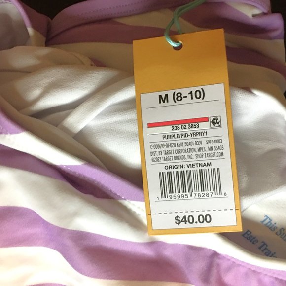 KONA SOL™ Purple V-Neck High Leg One Piece Swimsuit  🌸  NEW!!! - Picture 11 of 14